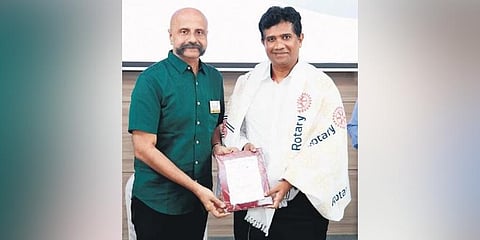 ​  Dr Ezhilan Naganathan inaugurated the event  ​