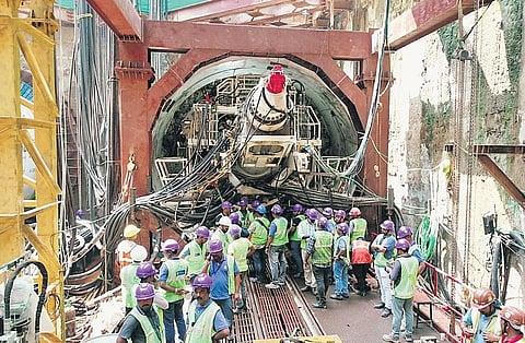 A total of 23 tunnel boring machines will be used to build the extensive network of underground tunnels in Phase 2 of Chennai Metro
