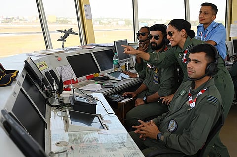 The ATC team in action. (Photo | Nagaraja Gadekal, EPS)