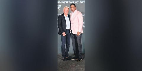 Bjorn Borg, Vijay Amritraj | Ashwin Prasath