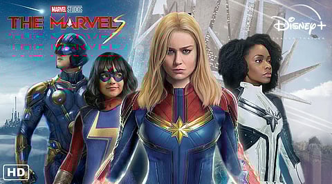 'The Marvels', which is the 33rd installment of the Marvel Cinematic Universe (MCU), brings back Larson as Carol Danvers aka Captain Marvel. (Photo | YouTube)