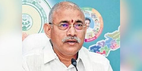 Minister for Information and Public Relations Ch Venugopala Srinivasa Krishna