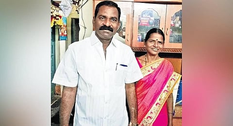 Even as G Venkatesulu and his wife Jayamma park their vehicle, the perky canines rush towards them waging their tail.