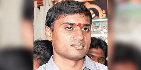 YSRC MP PV Midhun Reddy.