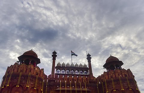 An image of the Red Fort in New Delhi used for representative purpose only. (File Photo | PTI)