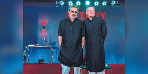 Sanjay Leela Bhansali and Ted Sarandos