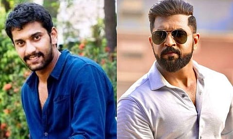 Arulnithi (L),  Arun Vijay (R)
