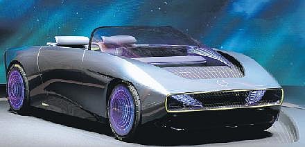 An representational image of the Nissan Max-Out EV