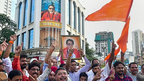 Shiv Sena Bhavan office in Mumbai. (Photo | PTI)