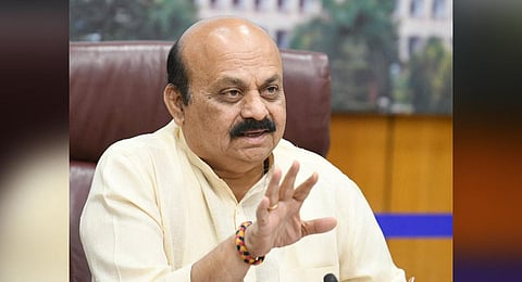 Karnataka Chief Minister Basavaraj Bommai. (File photo | Express)