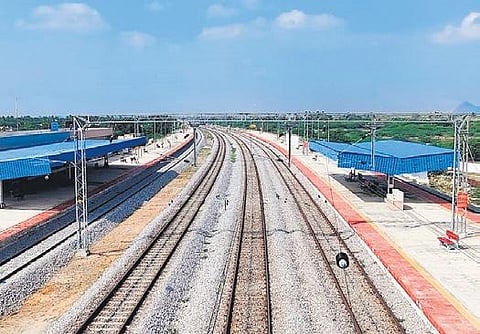 The newly commissioned Gooty-Dharmavaram traction line | Express