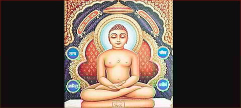Saint Mahavira (File photo)