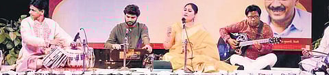 Images from day one of the Ghazal Festival organised by Sahitya Kala Parishad featuring