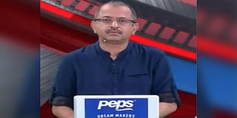 Senior journalist Vinu V John  (Photo | ANI)