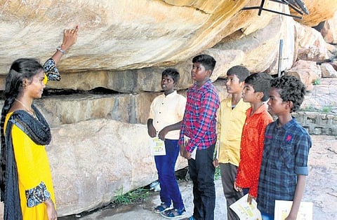 In 2018, a book titled ‘Thedi Thirivom Vaa’ containing a compilation of 12 essays written by Heritage Club students was published | Express