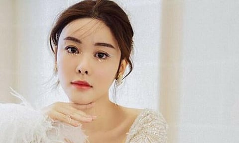 Late Hong Kong model Abby Choi. (Photo | AFP)