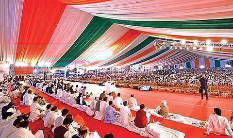 Third day of 85th Congress Plenary session in progress in Raipur | pti