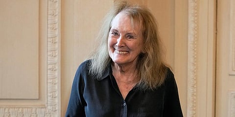 Nobel literature laureate Annie Ernaux. (Photo | AP)
