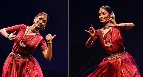 Young dancer and daughter of Sadguru Radhe Jaggi.( Photo | Vincent Pulickal)
