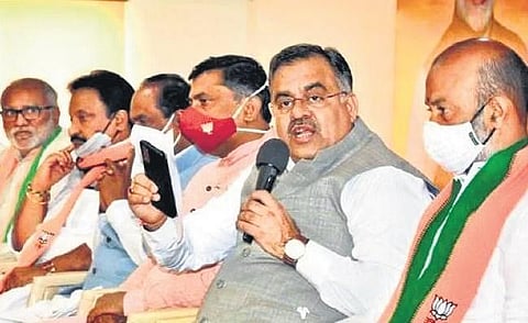 BJP general secretary in charge of J&K, Ladakh and Telangana Tarun Chugh. (File Photo)