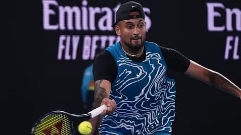 Australian tennis star Nick Kyrgios. (Photo | AP)