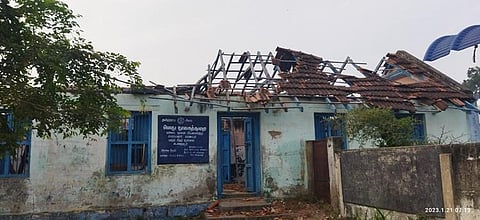A defunct government primary school in K Eraiyur village of Perambalur district. Express