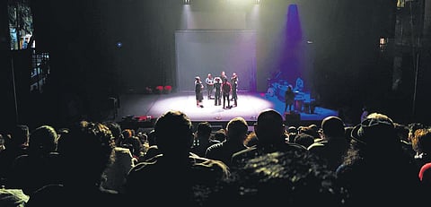 African play Samson being staged on the opening day of ITFoK 2023 on Sunday