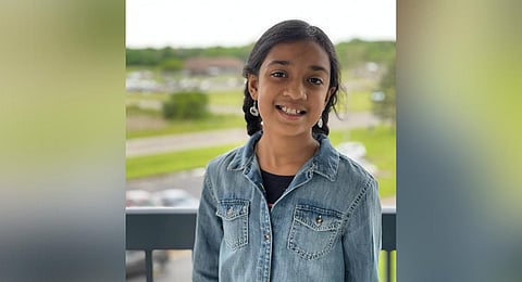 'World's brightest': Indian-American schoolgirl Natasha Perianayagam. (Photo | PTI)