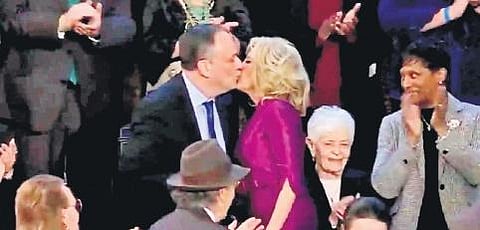 Valentine’s week, ‘Smooch of the Union’ & the ‘Triple Brezhnev’ kiss