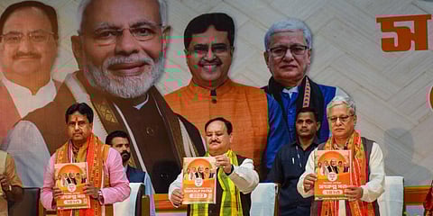 Tripura polls: BJP manifesto promises rubber units, rise in farmers' aid, more autonomy for tribals