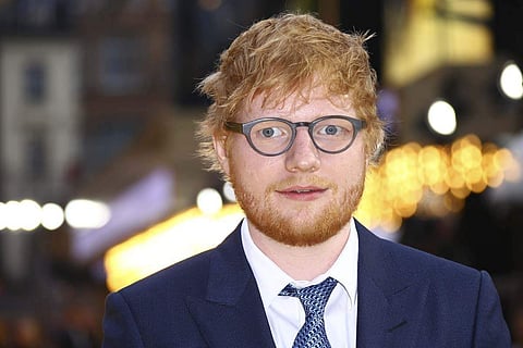 Singer-songwriter Ed Sheeran (File Photo | AP)