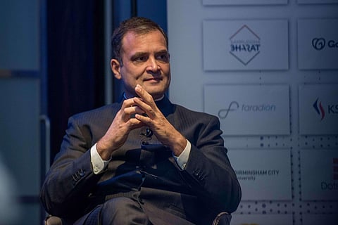 Congress leader Rahul Gandhi. (Photo | Cambridge JBS Twitter)