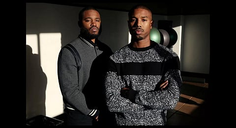 Actor Michael B Jordan, right, and writer-director Ryan Coogler. (Photo | AP)