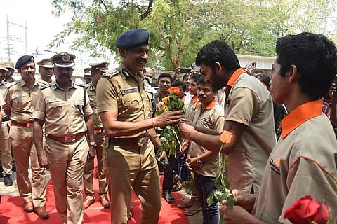 Earlier in the day, Sylendra Babu interacted with representatives of industries and migrant workers in Coimbatore and Tiruppur.