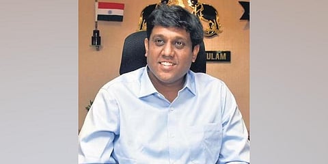 ​  Newly-appointed Ernakulam District Collector N S K Umesh. (Photo | A Sanesh )