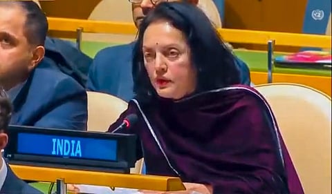 India's Permanent Representative to the United Nations Ruchira Kamboj. (File Photo | PTI)
