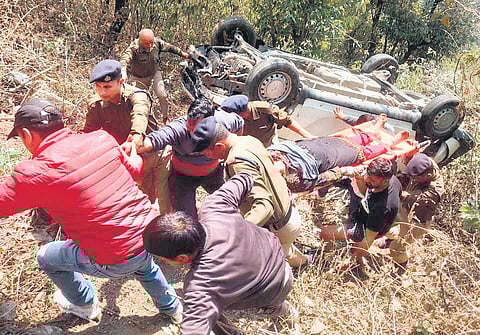 Indo-Tibetan Border Police rescues seven people from a gorge in Uttarakhand