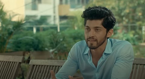 A still from the trailer of 'Mandala' starring Kiran Srinivas. (Photo | YouTube screengrab)
