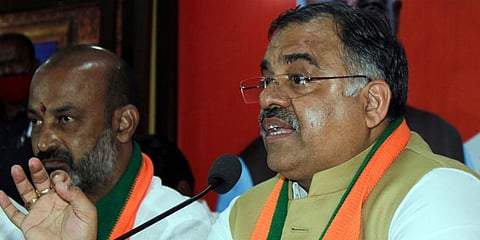 BJP in-charge for Telangana and party national general secretary Tarun Chugh. (File photo | PTI)