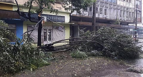 Record breaking Cyclone Freddy, will make its second landfall in Mozambique on Sunday morning as an 'intense tropical cyclone'. (Photo | AP)