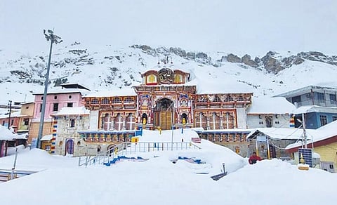 Image of the Badrinath Dham used for representative purposes only. (File Photo)