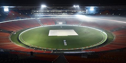 A file photo of the Narendra Modi Stadium in Ahmedabad, used for representative purposes only. (Photo | AFP)