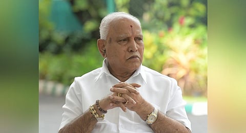 Former CM and senior BJP leader BS Yediyurappa. (Photo | Express)