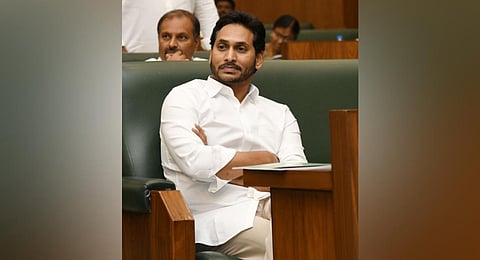 Chief Minister YS Jagan Mohan Reddy .