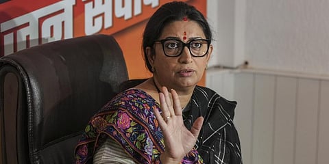 Union Minister Smriti Irani. (Photo | PTI)