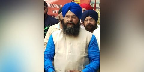 Former Central Gurudwara Prabandhak Committee (CGPC) president Gurmukh Singh Mukhe. (Photo | Special Arrangement)