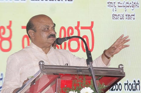 Karnataka Chief Minister Basavaraj Bommai. (Photo | Express)