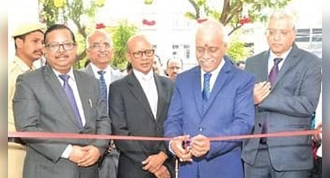 Supreme court judges inaugurate family courts complex in Hyderabad