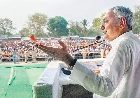 Nitish Kumar. (Photo | PTI)