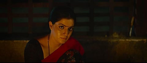 A still from the trailer of 'Kondraal Paavam' starring Varalaxmi Sarathkumar. (Photo | YouTube screengrab)